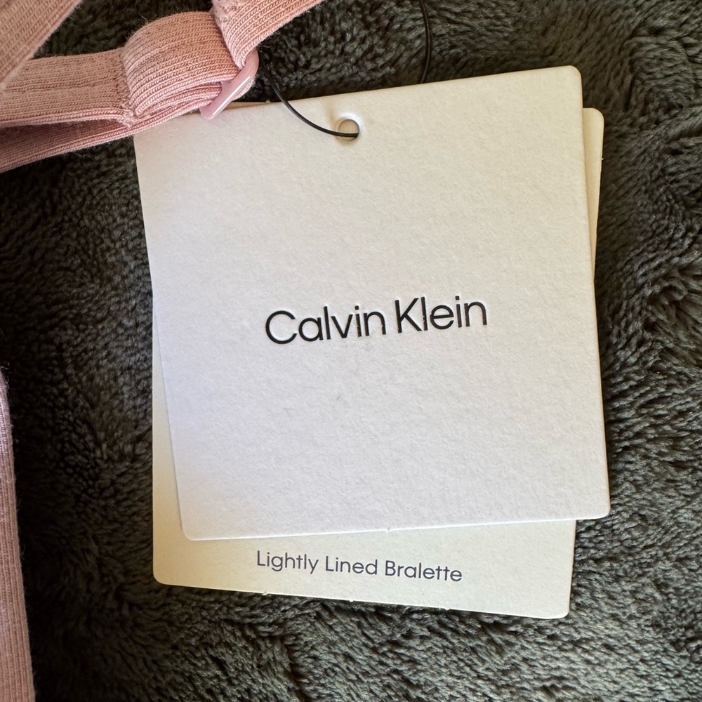 Calvin Klein Bralette - Lightly Lined Bralette Size M - Picture 3 of 4